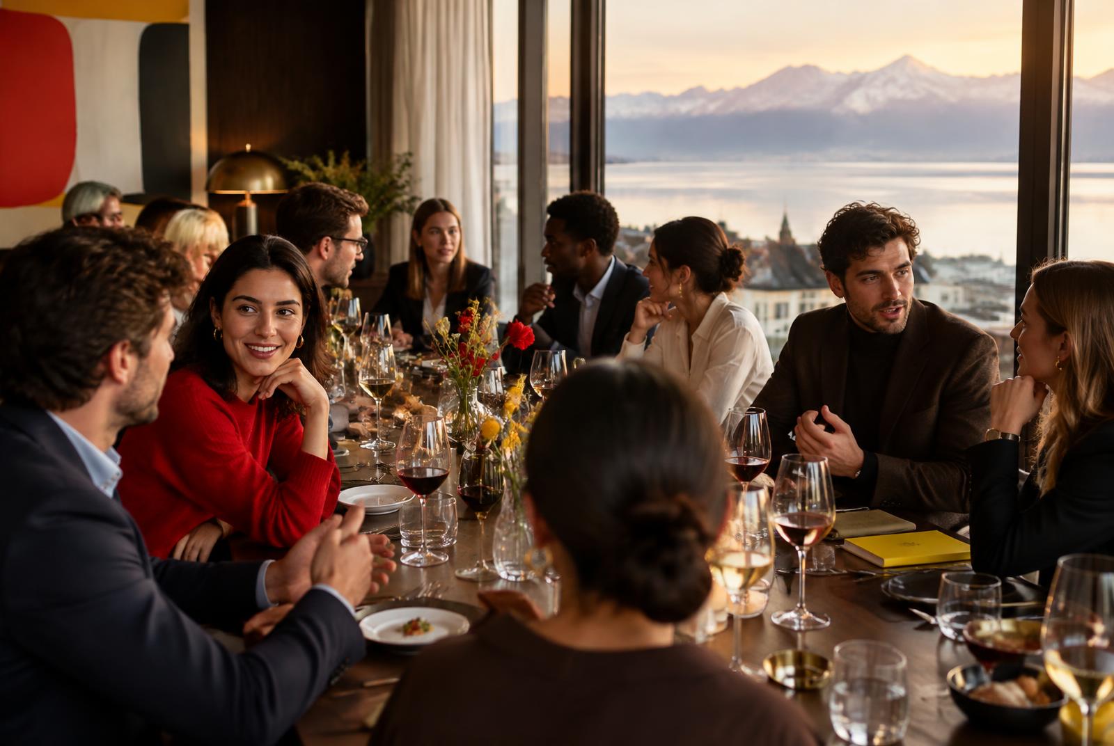 Rencontre professionnelle SIXTEM autour d'une table